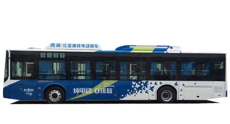 巴士車身廣告制作,比亞迪巴士車身廣告噴繪廠家